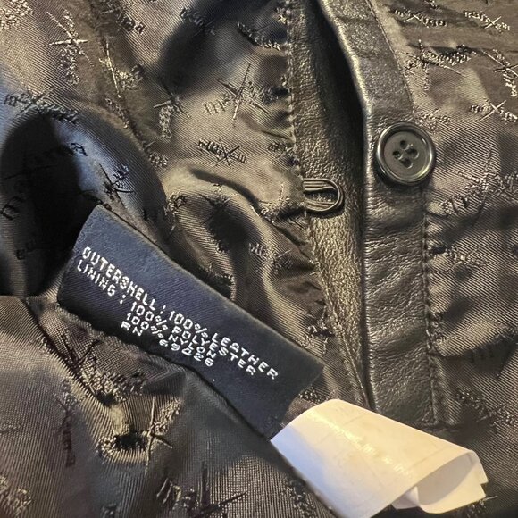 Wilson's Leather Maxima Women's Vintage Black Jacket/Blazer-Size Med.-Casual - Picture 16 of 16